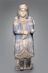 Figur eines Höflings aus einem Palastfries, Seldschuken-Dynastie